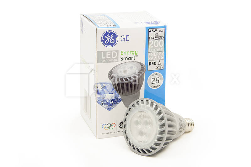 Рефлекторная LED лампа Е14, 4,5 Вт, 220-240 В, 2700К, 200 Лм, 50,2х82,9 мм