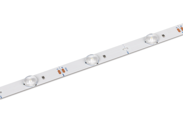 Линейка NeedLed 12 диодов 2835, 950 мм, 12В, 5 Вт, IP44, 7500K с проводом