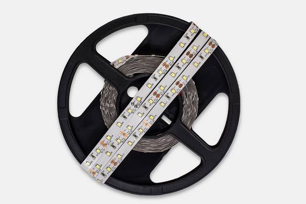 Лента 300 диодов 2835, 7500K, IP20, 12V, 5 метров